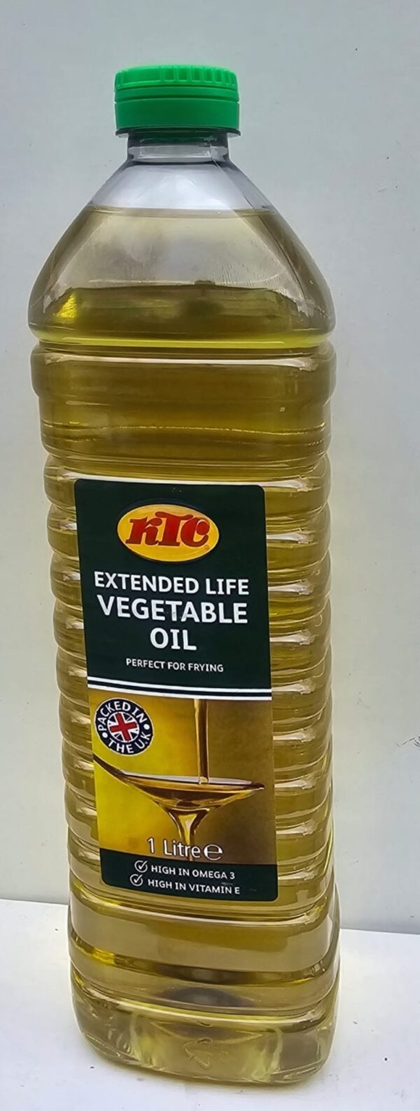 KTC Extended Life Vegetable Oil 1L 1 LITRE Cooking Frying oil