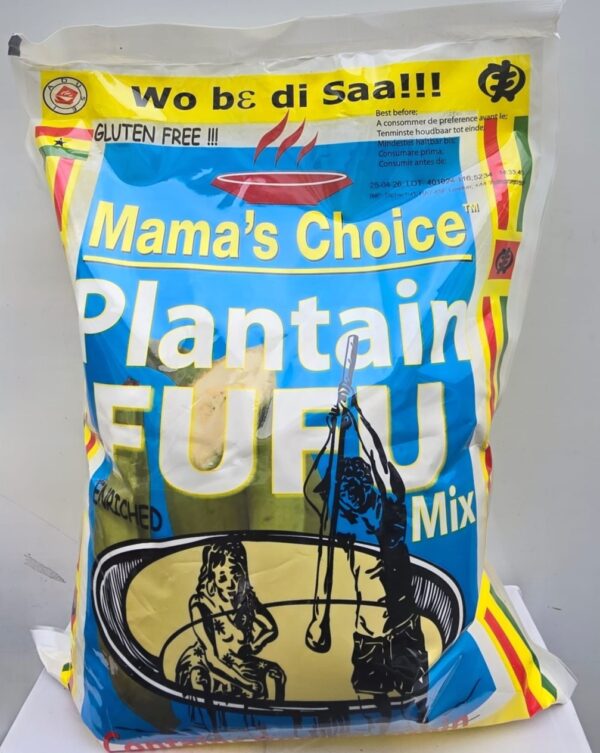 Mama's Choice Plantain Fufu 4kg