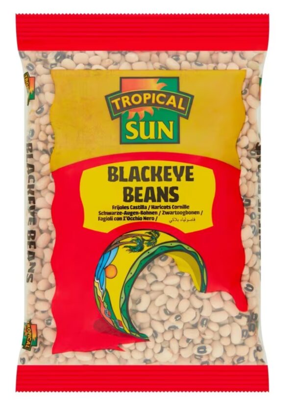 Tropical Sun Black Eye Beans 500G