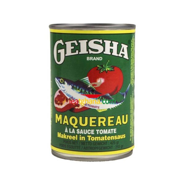 Geisha Mackerel in Tomato Sauce 425g